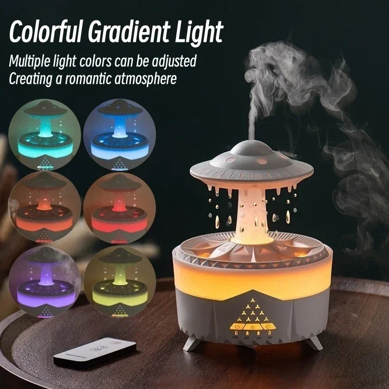 UFO Raindrop Remote Control Aroma Diffuser