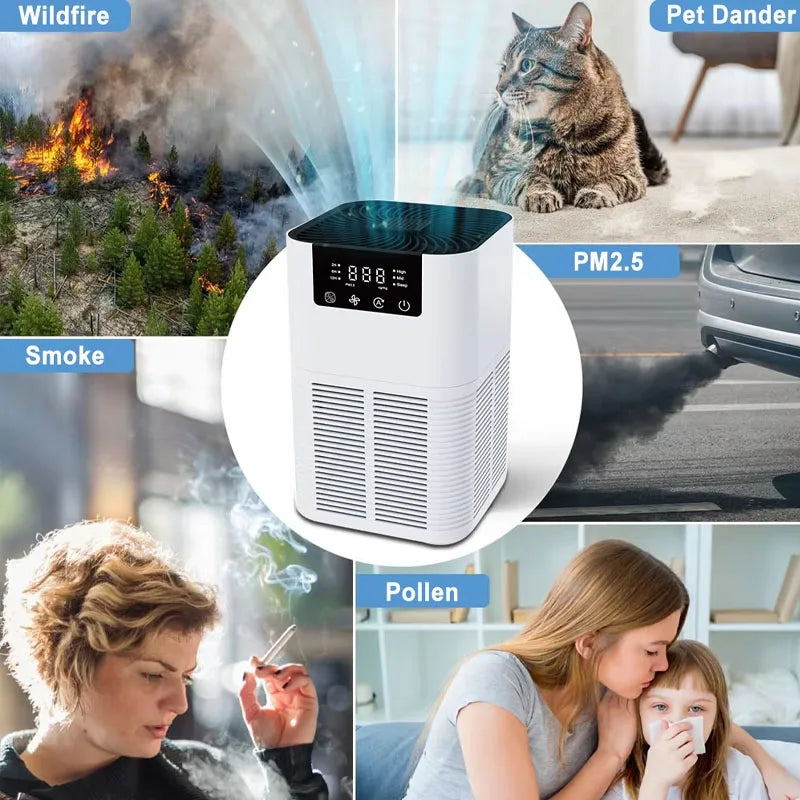 Air Purifier Smoke Odor