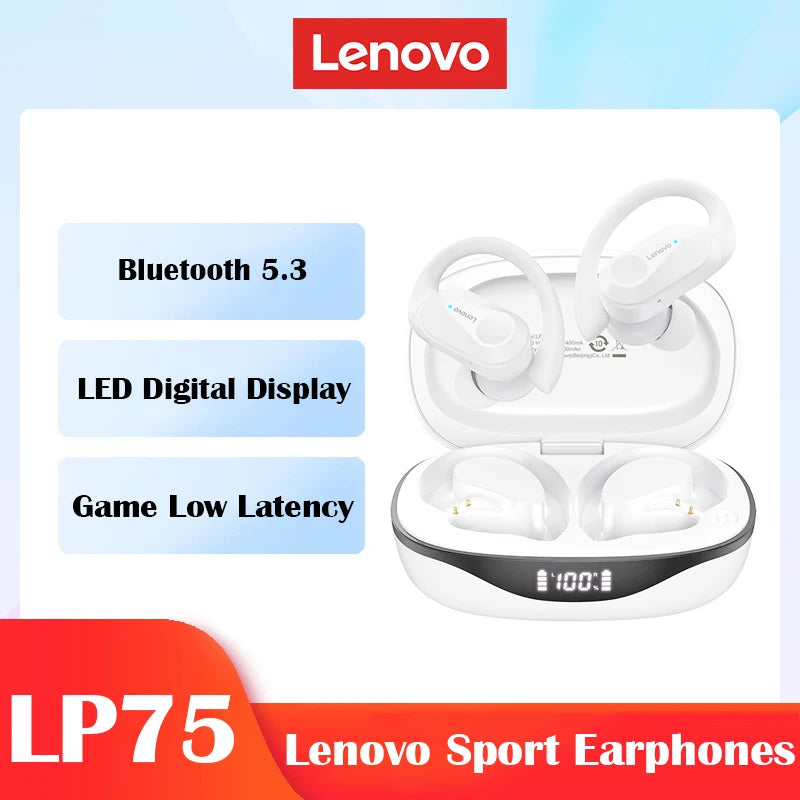 New Lenovo LP75 TWS Sports Earphones