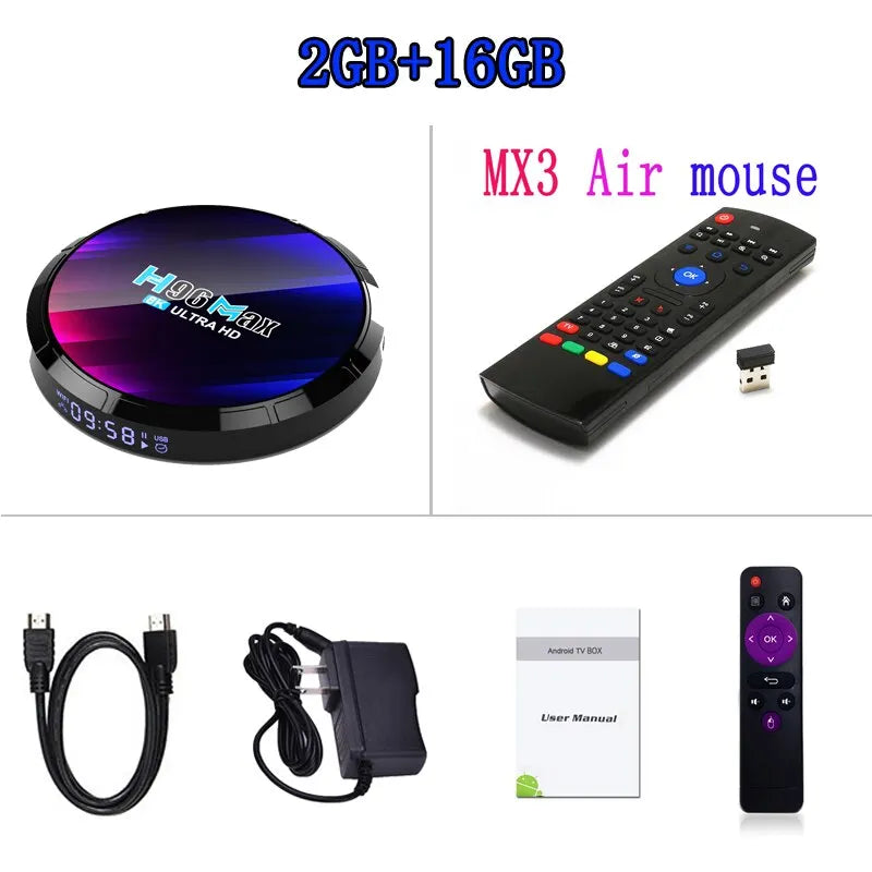 Android TV Box 8K 24Fps