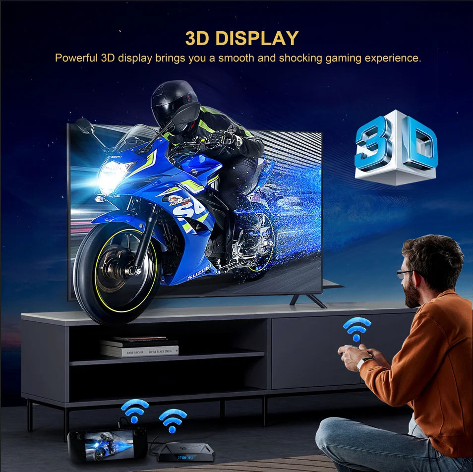 X96Q PRO TV Box Android 14 Allwinner H728