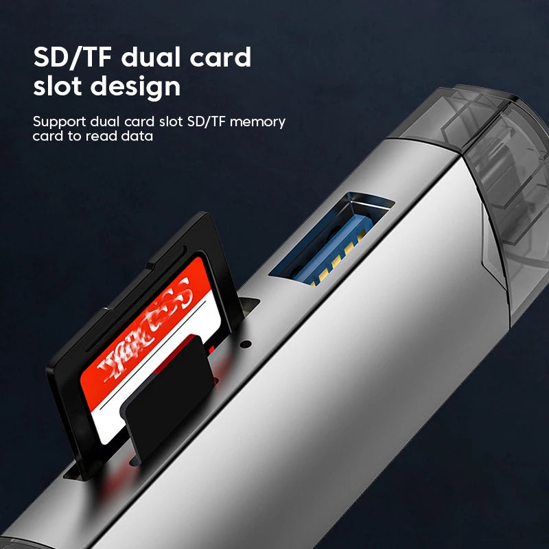 Multifunctional adapter SD TF High-speed transmission