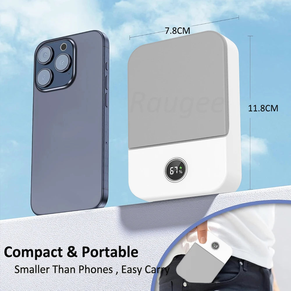 Portable Waist Fan Hanging Neck Fan