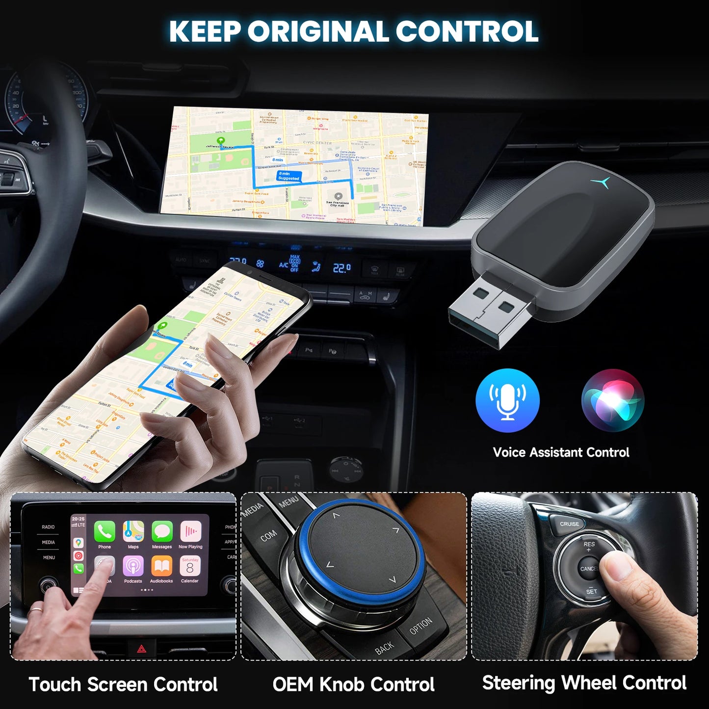 Wireless CarPlay Adapter