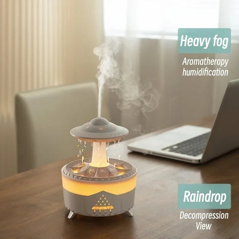 UFO Raindrop Remote Control Aroma Diffuser