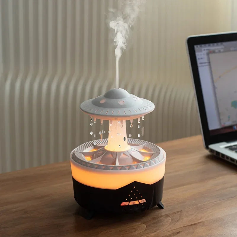 UFO Raindrop Remote Control Aroma Diffuser