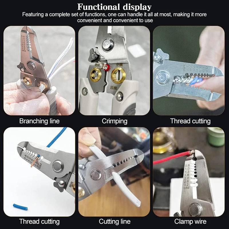 Electric Cable Stripper Cutter