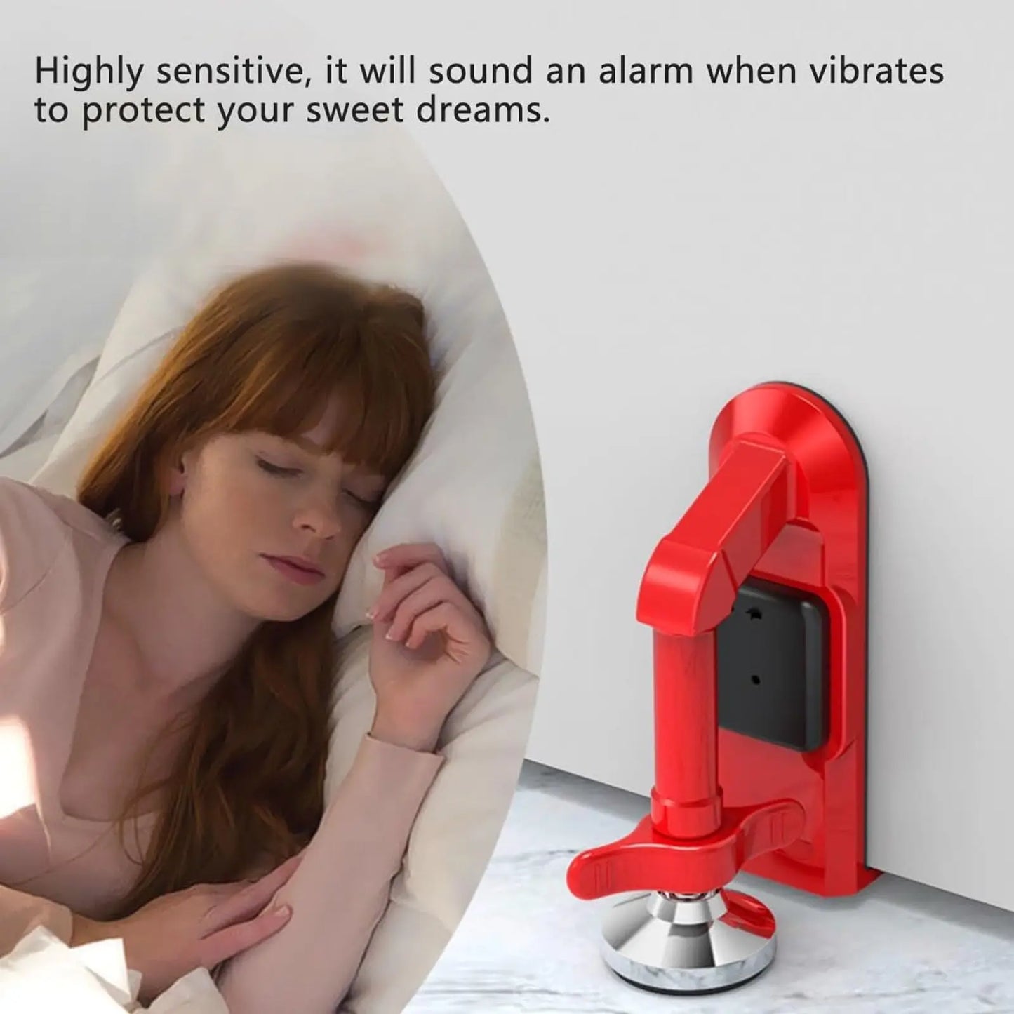 Portable Alarm Door Stopper