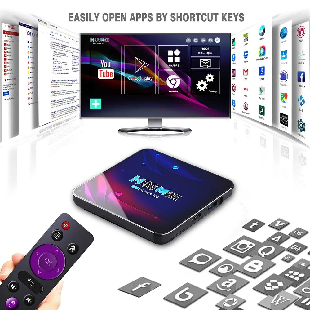 H96 Max V11 Smart TV BOX Android 11