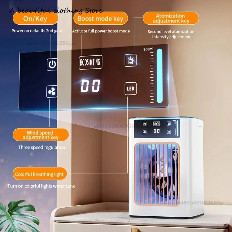 Portable Air Conditioner Fan USB