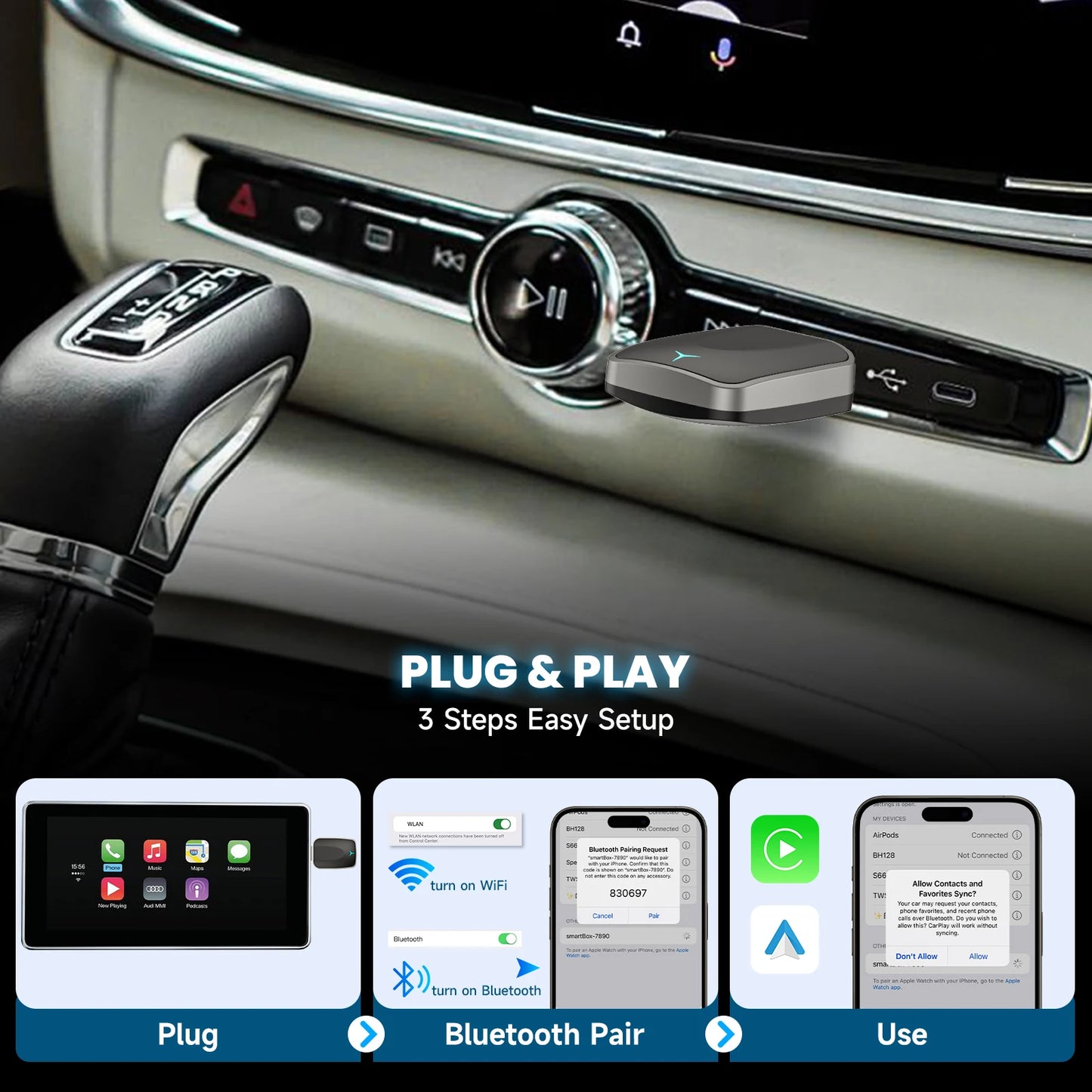 Wireless CarPlay Adapter