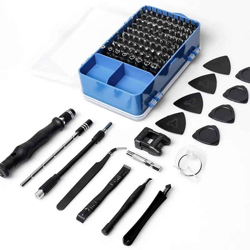 Screwdriver Set 117 in 1 Magnetic Repair Tool Kit