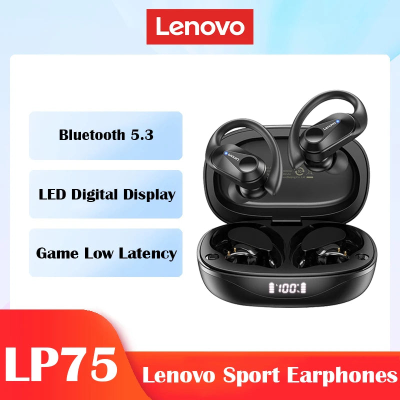 New Lenovo LP75 TWS Sports Earphones