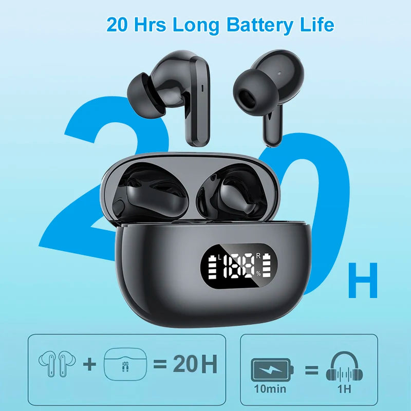 Noise Cancelling Bluetooth 5.3 Headphone