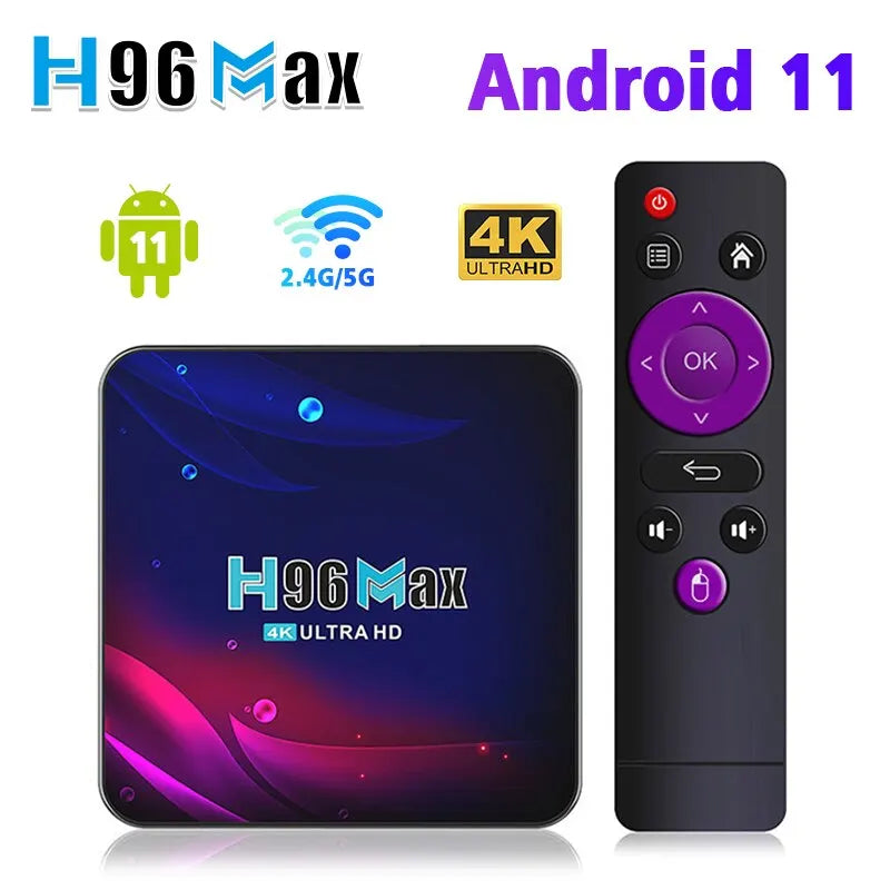 H96 Max V11 Smart TV BOX Android 11