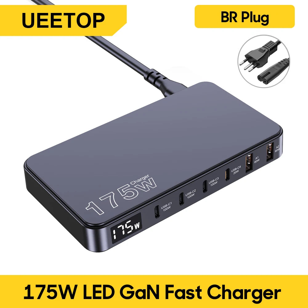 175W GaN USB C Charger