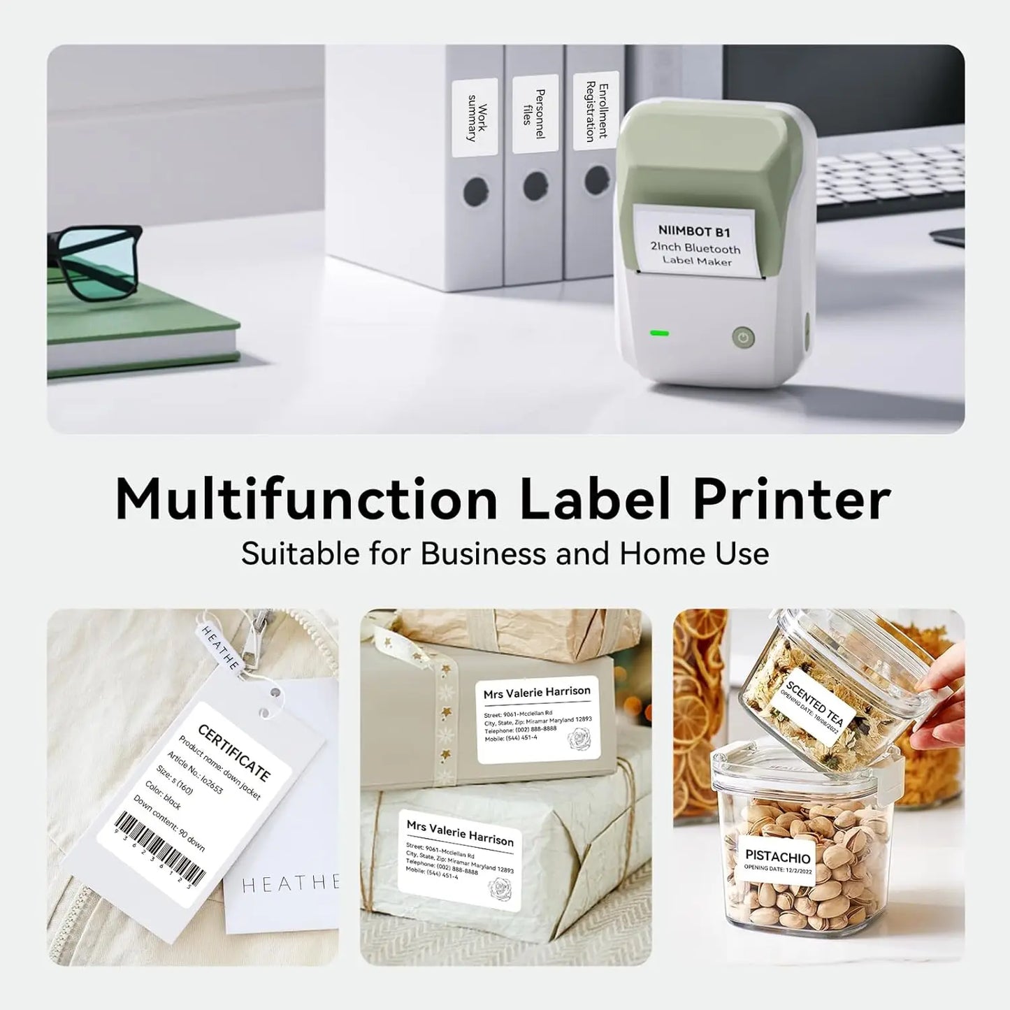NIIMBOT B1 Portable Thermal Printer