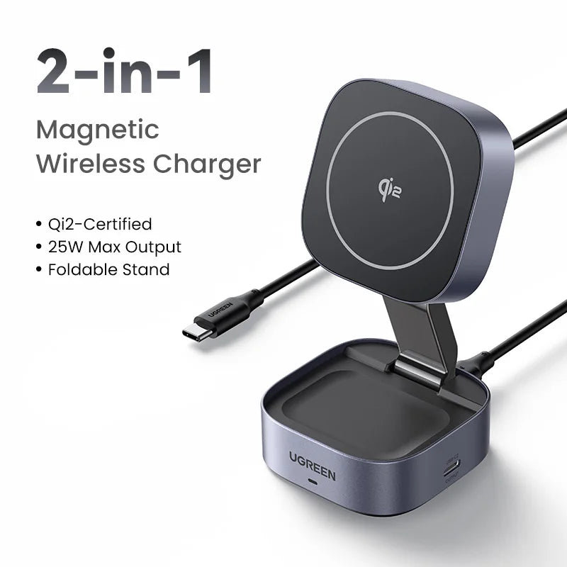 25W Magnetic Wireless Charger Stand