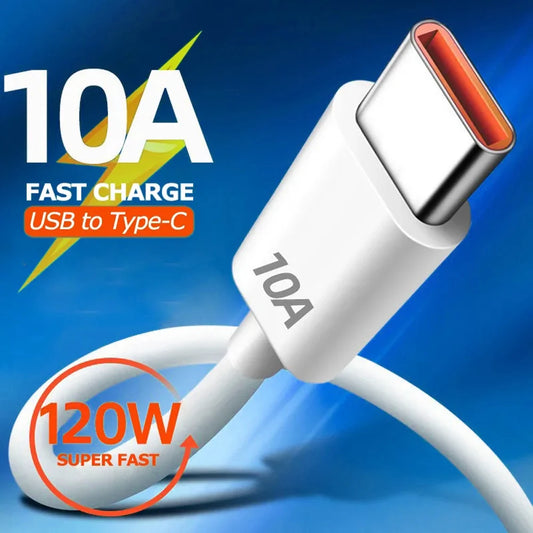 120W Super Fast Charging USB Type C Cable