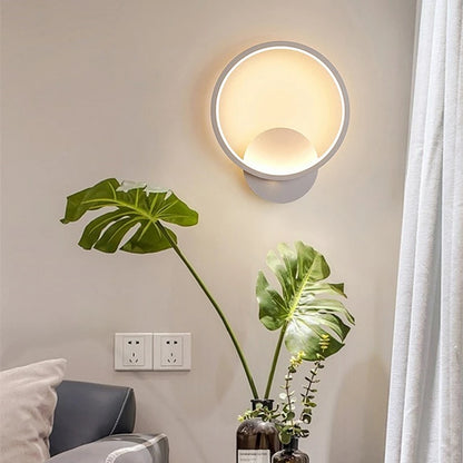 Nordic Metal Circular Wall Lamp LED