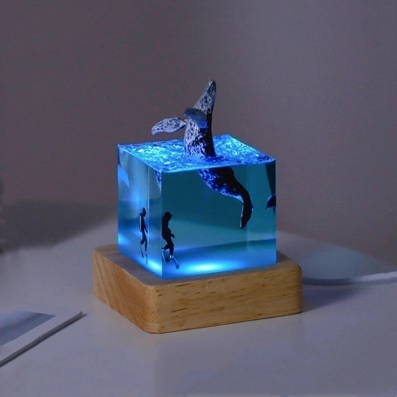 3D Whale Lamp