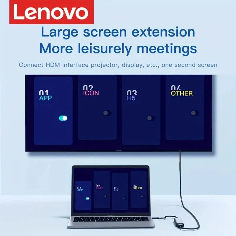 Lenovo 5 in 1 USB  high speed