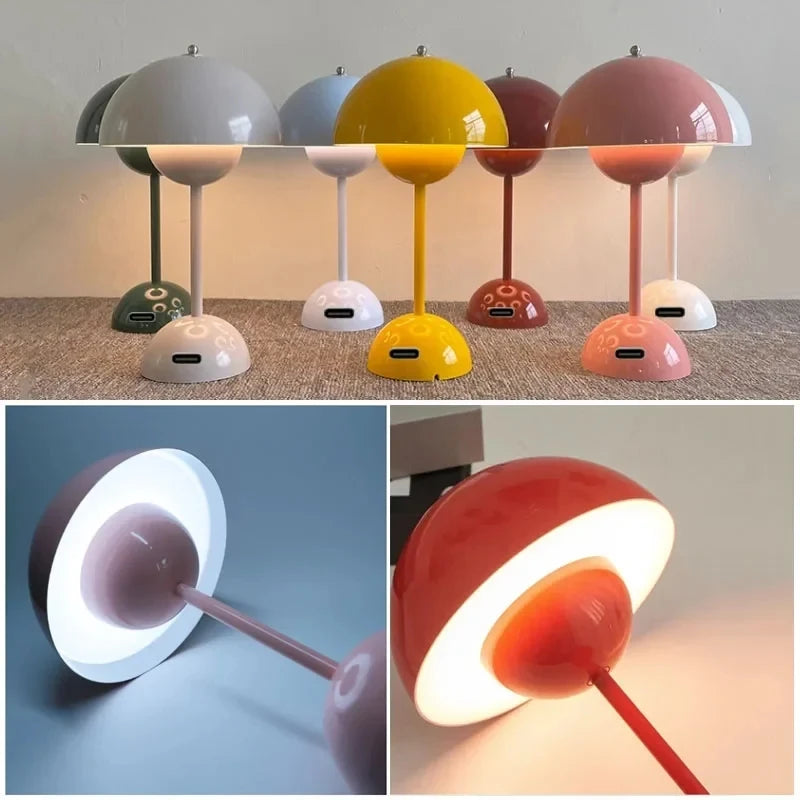 Mushroom LED Table Lamp