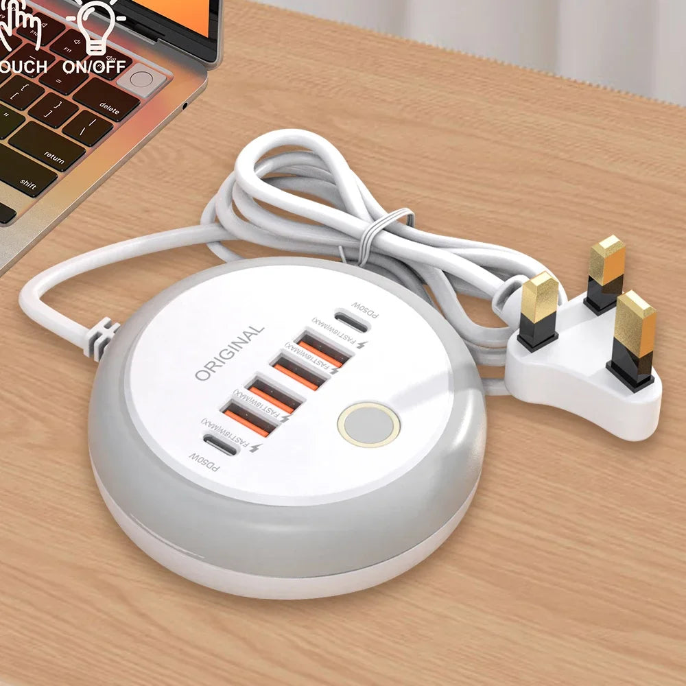 50W Power Strip Multi Port USB