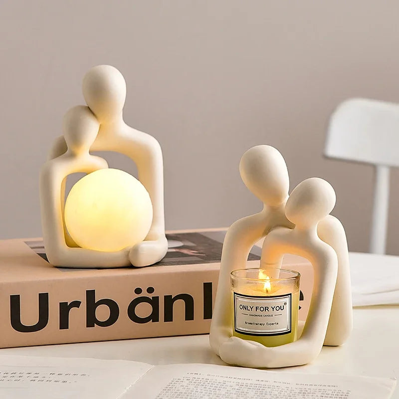 Minimalism Couple Table Lamp