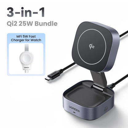 25W Magnetic Wireless Charger Stand