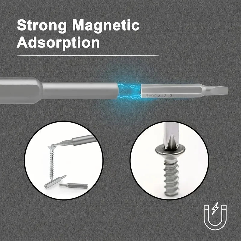 Magnetic Precision Screwdriver Set, 25 In 1