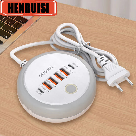 50W Power Strip Multi Port USB