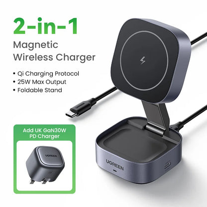 25W Magnetic Wireless Charger Stand