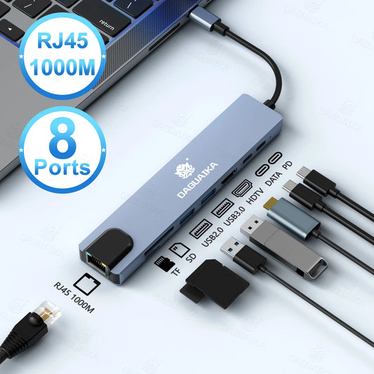 8 in 1 USB C Hub