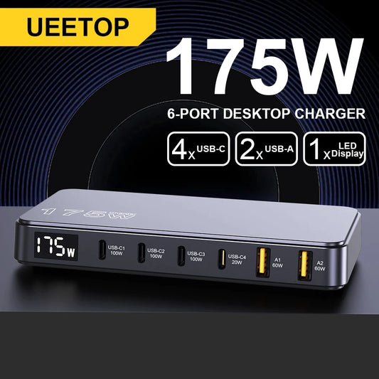 175W GaN USB C Charger