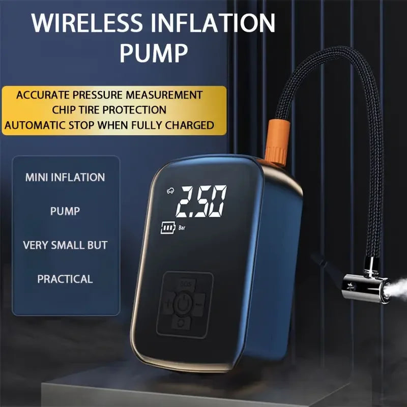 Wireless Car Tire Inflator Pump