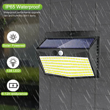 Solar Lights Outdoor Wall Lamp