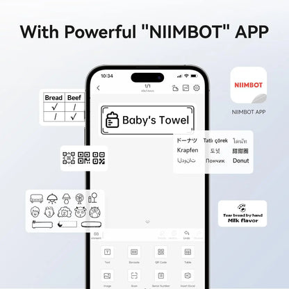 NIIMBOT B1 Portable Thermal Printer