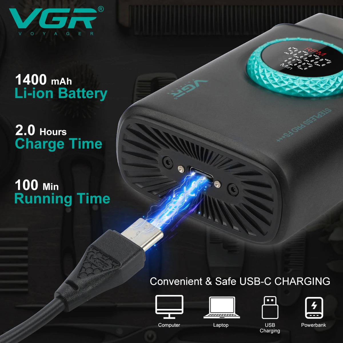 VGR Beard Trimmer